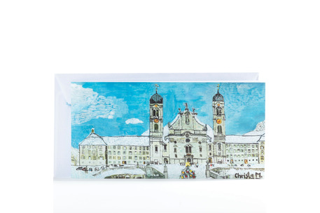 Kloster Einsiedeln Druckkarte
