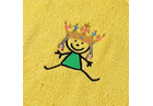 Lätzchen Prinzessin gelb