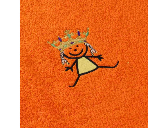 Lätzchen Prinzessin orange