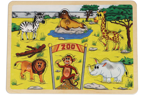 Retro Puzzle Zoo