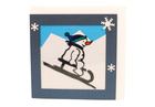 Schneemanns Schlittenfahrt