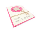 Schön, dass du da bist! Rosa