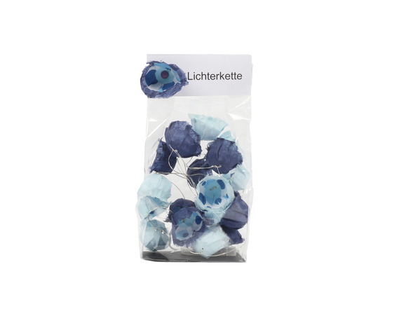 Lichterkette blau