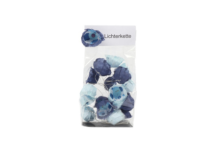 Lichterkette blau