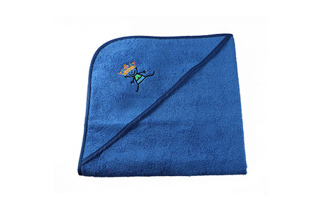 Badetuch Prinz blau