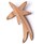 Anhänger «Weihnachtsstern» aus Nussbaumholz