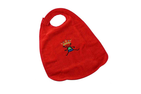 Lätzchen Prinz rot