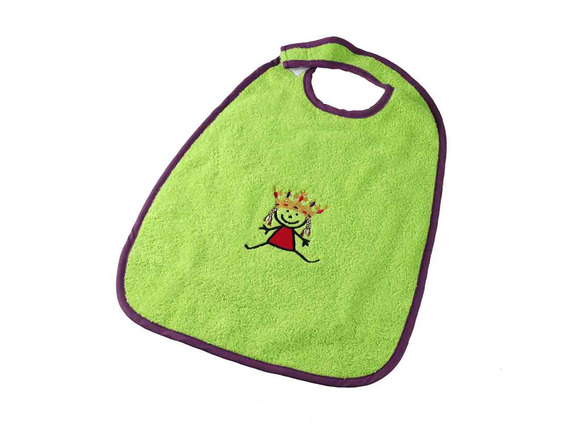 Lätzchen Prinzessin grün