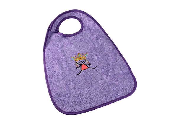 Lätzchen Prinzessin lila