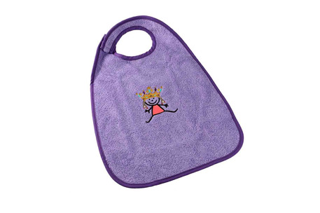 Lätzchen Prinzessin lila