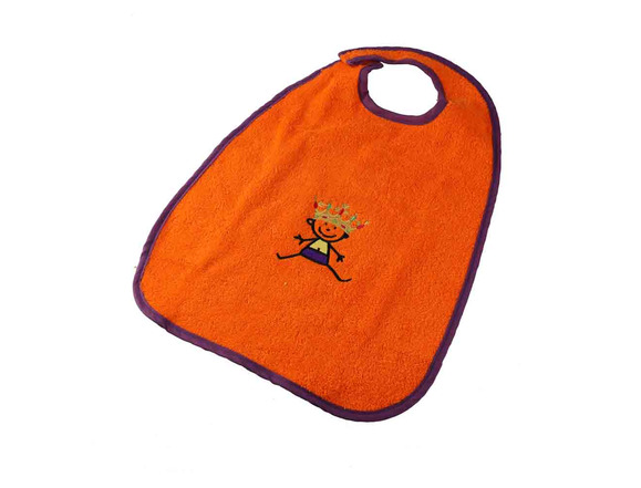 Lätzchen Prinz orange