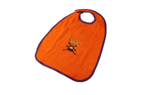 Lätzchen Prinz orange