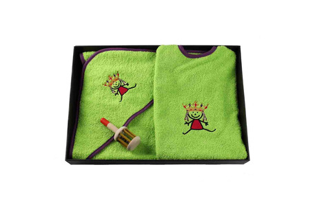 Geschenkset Prinzessin grün