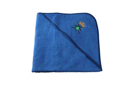 Badetuch Prinzessin blau