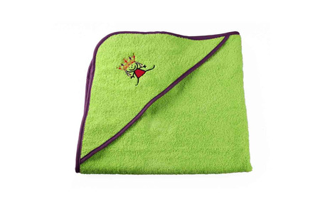 Badetuch Prinzessin grün