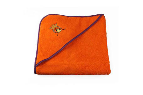 Badetuch Prinzessin orange