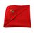 Badetuch Prinzessin rot