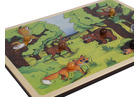 Retro Puzzle Wald