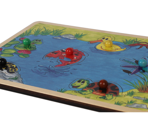 Retro Puzzle Teich