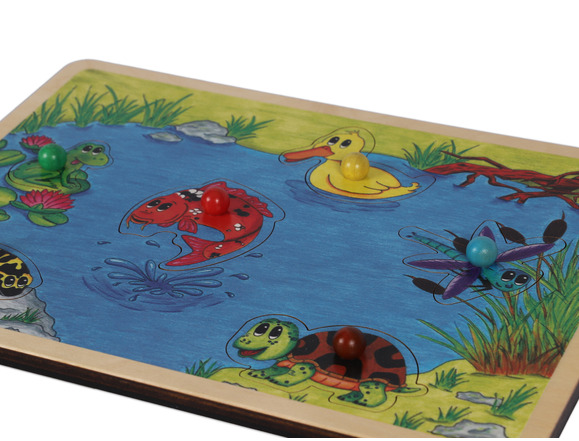 Retro Puzzle Teich