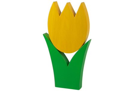 Tulpe gross gelb