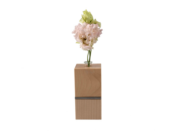 Teelicht - Vase Ahornholz